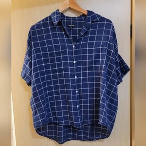 Madewell Courier Windowpane Shirt